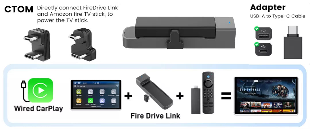 Fire TV on Your CarPlay Display