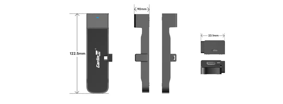 The Size of Carlinkit FireDrive Link