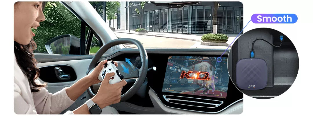 Play Games on the Car Screen by Using Carlinkit Tbox Plus