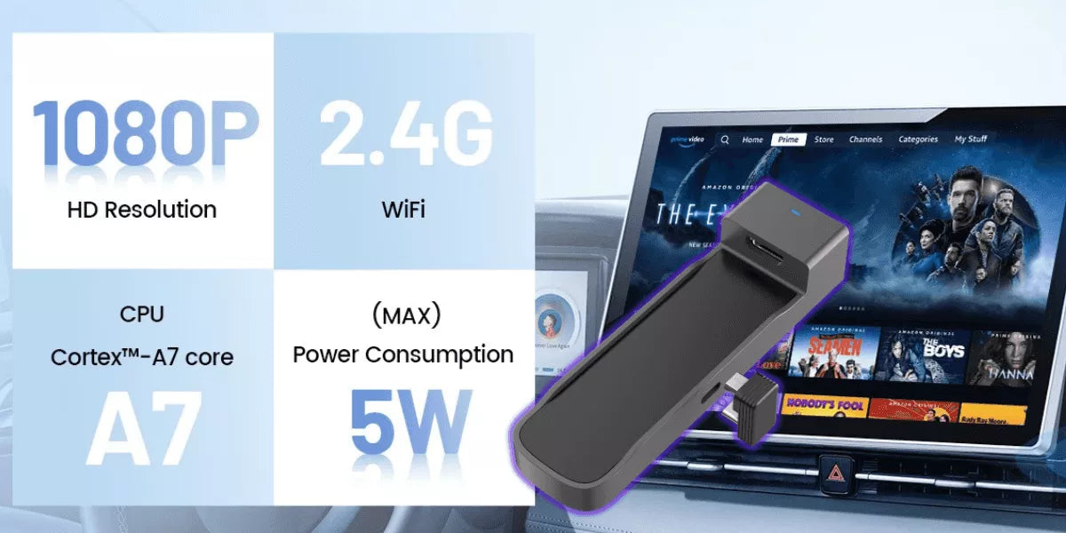 Carlinkit FireDrive Link Works with Amazon Fire TV Stick